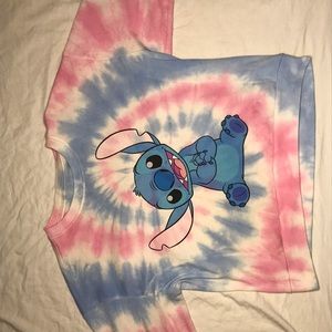 Long sleeve lilo and stitch sweater shirt